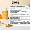 Sunna Supplements Turmeric 60's (150ml White)