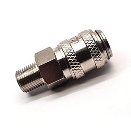 Rectus 21 Type - Quick Connector Female with 1/4" BSPT Male Threads Used on Water Fed Pole Systems