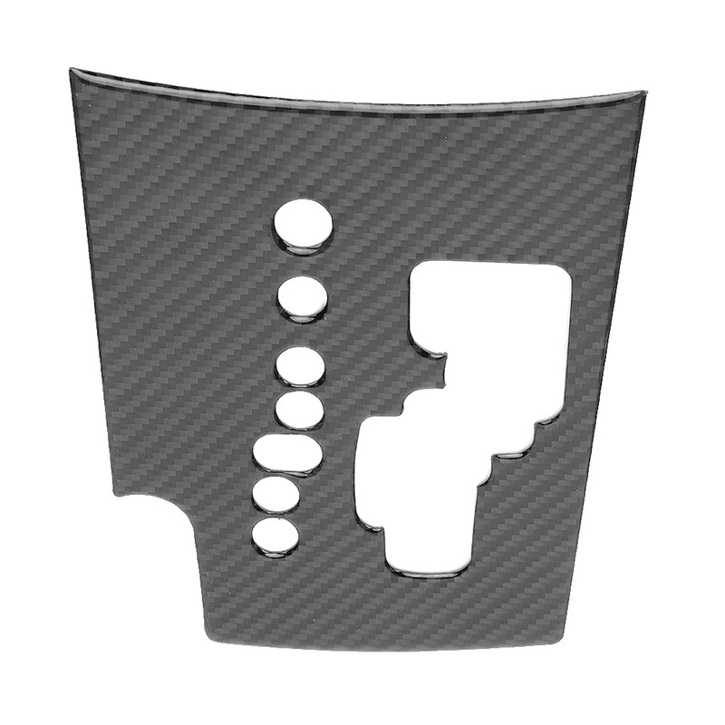 Carbon Fiber Gear Shift Panel Trim Cover Decal for RAV4