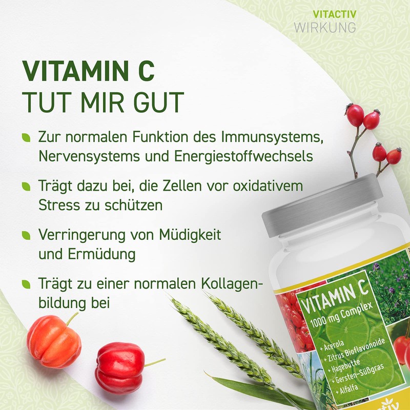 C Complex 1000mg - 100 tabs,(Good'n Natural)