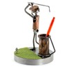Steelman24 I Nuts and bolts sculpture Golf Pen Holder I