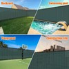 AYOHA 4' x 50' Privacy Fence Screen Fabric Mesh Shade