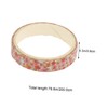 SEWACC 10rolls Decorative Washi Tapes Thin Tape for Scrapbooking Journals