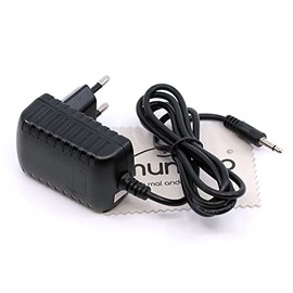 Charger suitable for Gardena floor crumb 7/25, edge shears Accu 4 Accu 6, shrub shears ST6 ST450, lawn shears RL20 (replaces NL12), charging cable, hedge trimmer with Mungoo display cleaning cloth