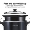 Hamilton Beach Slow Cooker, Extra Large 10 Quart, Stay or