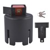 Trailer Hitch Lock Heavy Duty, Trailer Coupler Lock Fits 2"