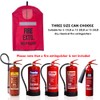 Fire Extinguisher Cover with Reflective Strap, Heavy Duty Fire Sa-fety