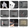 Nynelly Acrylic Lighted Display Case for Collectibles, 5 Tier Figure