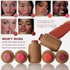MAEPEOR Matte Blush Stick Creamy Natural Looking Finish Face Blush