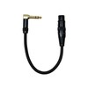 Audio 2000s E20101 1/4" TRS Right Angle to XLR Female