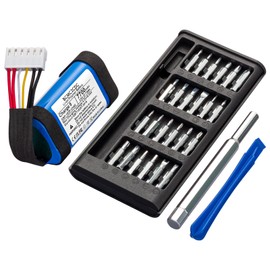 BCMCZCDC GSP-1S3P-CH40 7700mAh Battery Compatible with JBL Charge 5 Waterproof Bluetooth Speaker