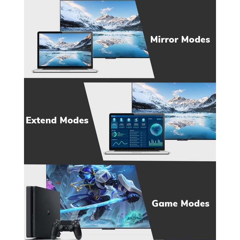 Jnoheefye 4K Coiled HDMI Cable