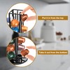 ZECENN Coffee Pod Holder Storage Organizer Compatible with Nespresso OriginalLine,