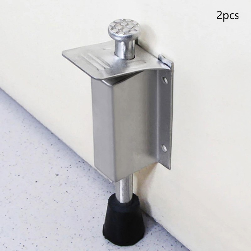 STARTIST 2Pcs Kickdown Door Stop Door Locks Holder,Door Stop Plunger
