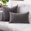 Yaertun 2er Set Superweichen Kissenbezüge Dekokissen Kissenbezug Sofakissen Dekorativ Couchkissen