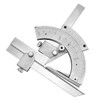 Universal Carbon Steel Vernier Bevel Protractor 0-320°, Precision Angle Measuring