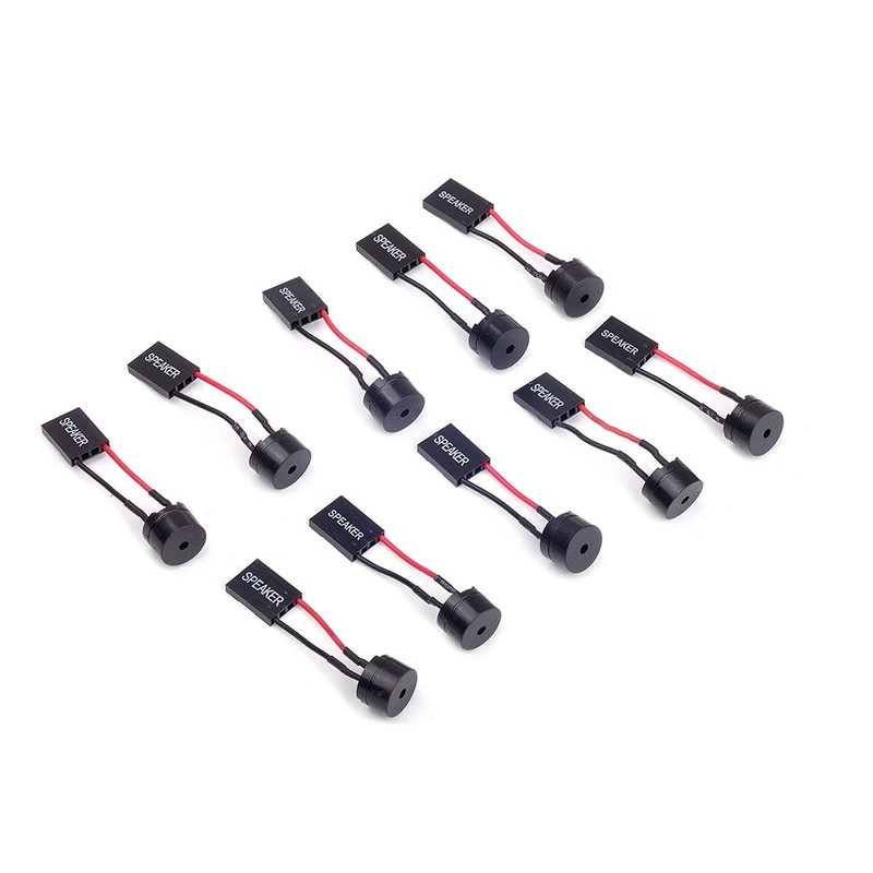 Cylewet 10Pcs Mainboard Computer PC Internal Speaker Buzzer Computer Case