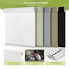 MoDanCeQ No Drill No Tools Blackout Roller Shades for Windows,