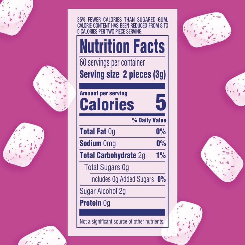 ORBIT Gum Bubblemint Sugar-Free Chewing Gum Bulk Pack, 120 ct