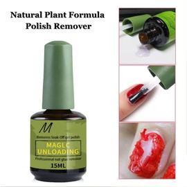 2PCS Gel Polish Remover for Nails - Nail gel remover - Quickly & Easily Gel Nail Polish Remover Within 3-5 Minutes - No Soaking or Wrapping Gel Remover - Don't Hurt Nails 0.25fl Oz (2)