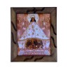 Virgen de Juquila Imagen 9x11 Inch Cuadro Rustico