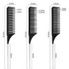 3Pcs Highlighting Combs Set Different Sizes Weaving Hair Combs Professional
