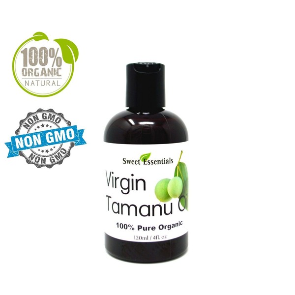 Organic Unrefined Tamanu Oil | 4oz | Imported From Tahiti | 100% Pure