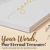 Plantvibes Wedding Guest Book - 120 Thick Pages that Prevent