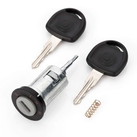 LST Ignition Lock Cylinder Set 2 Keys Ignition Switch Compatible with Opel Corsa C Combo