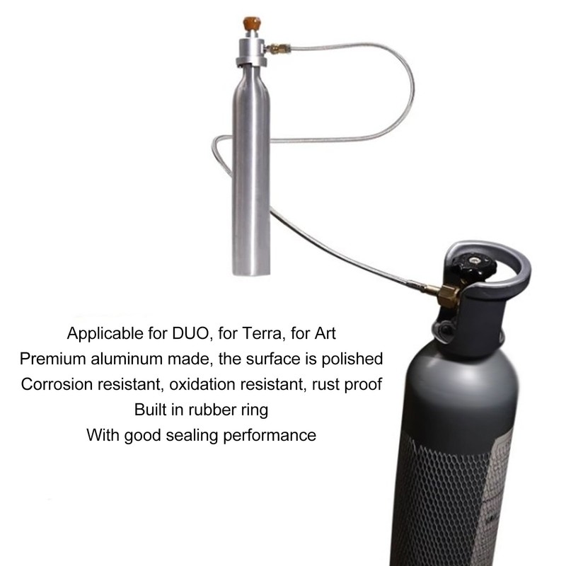 Soda Maker Adapter Aluminum Corrosion Rust Resistance CO2 Refill Connector
