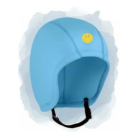 escualo Gorra para Natacion I Unisex I Niños I Modelo Neopreno Azul I Neopreno I Semi Impermeable I Unitalla I Color Azul