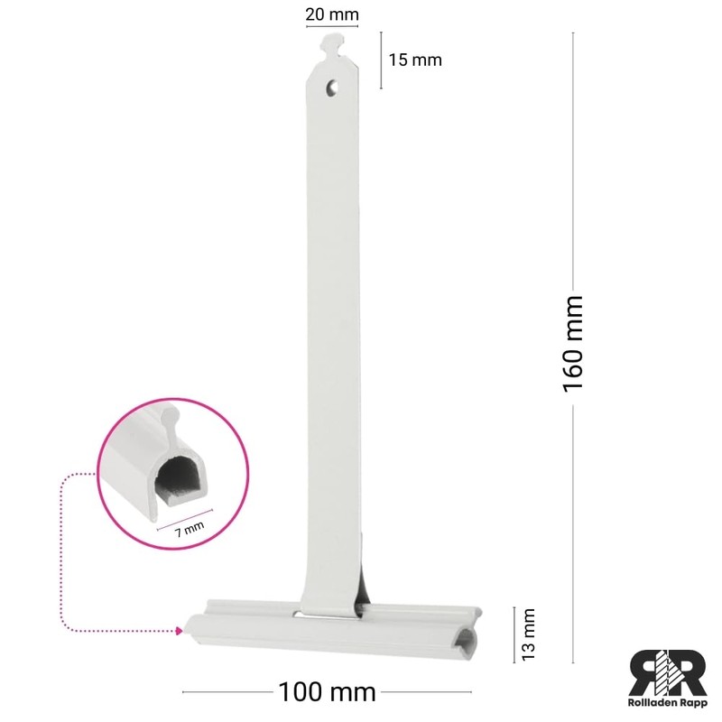 ROLLLRA Suspension Spring, Retaining Spring for Hanging Roller Shutters, for