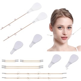 Cinta De Estiramiento Facial Invisible, Levantamiento Instantáneo Cintas De Estiramiento Facial Invisible Y Bandas En Forma De V Lifter Herramientas Faciales Para Arrugas Ojos