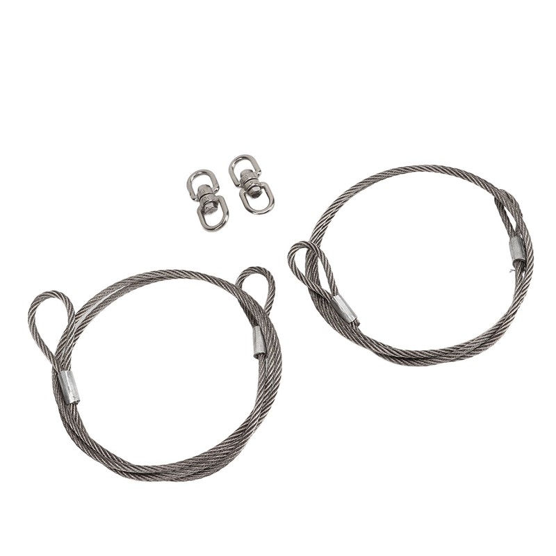 2 Pcs 1 Meter Trailer Lifting Cable 125542 304 Stainless