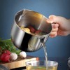 Stainless Steel Fat Separator 4 Cup/1000ML Gravy Grease Separator with