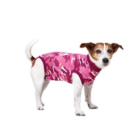 Suitical Recovery Suit for Dogs - Pink Camo