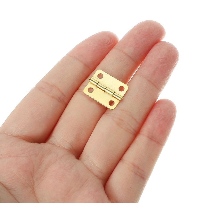 PATIKIL Small Butt Hinges 5/8 Inch, 8 Pack Mini Jewelry