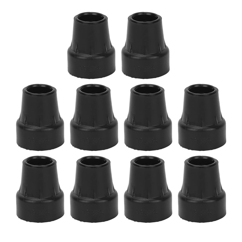 10pcs Rubber Crutch Tip with Slip Resistance for Heavy Duty