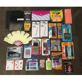 NEW Lot of School Office Supplies Pen Marker Pencil Highlighter Notebook 1111