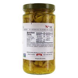 Jeff's Garden, Pepperoncini Greek Golden Sliced, 12 Fl Oz