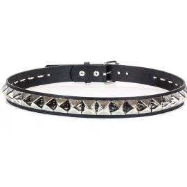 "Handmade" 1" Pyramid Studded Leather Belt Punk Goth Sid Vicious Thrash metal Punk Goth