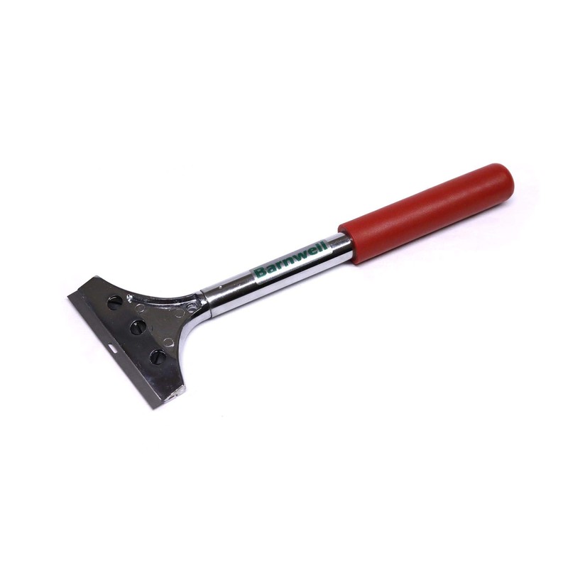 Barnwell 12" Long Scraper with Rubber Handle 4" 100mm Wide