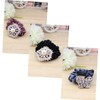 Beavorty 30pcs Elastic Crystal Hair Tie for Women Seamless Stretch