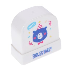 Operitacx 2pcs Adorable Clothing Stamp for Boys and Girls Simple Application Long-Lasting Ink for Party Name Stamps