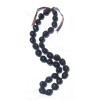 da Hawaiian Store Hawaiian Lei Necklace of Dark Brown Kukui