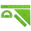 Eberhard Faber 570005 Geometry Set with 2 Rulers (Approx. 15