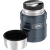 Thermos 470ml Stainless King Vacuum Insulated Food Jar - Slate