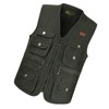 Cargo Vest, Soft and Breathable Multi-Pocket Cotton Camera Vest for