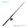 Taka Sangyo A-0110 ROD CILP WIDE BLACK