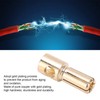 10Pcs Banana Plug Good Transmission Performance CNC Technology Anti Oxidation